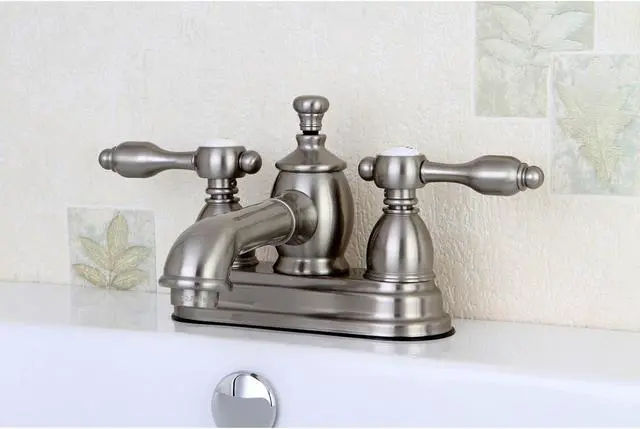 Alt view image 12 of 13 - Kingston Brass KS7008TAL 4in Centerset Lavatory Faucet with Brass Pop-Up SN