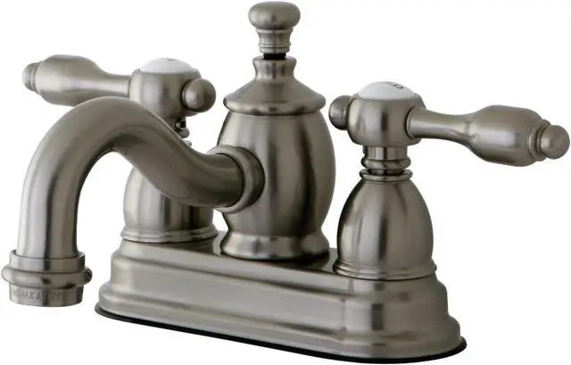 Alt view image 5 of 6 - Kingston Brass KS7108TAL 4in Centerset Lavatory Faucet with Brass Pop-Up SN