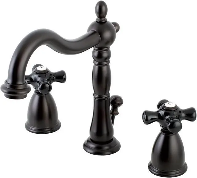 Alt view image 3 of 7 - KINGSTON BRASS KB1975PKX 8" Widespread Bathroom Faucet, Oil Rubbed Bronze