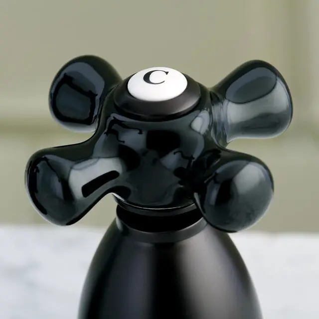 Alt view image 5 of 7 - KINGSTON BRASS KB1975PKX 8" Widespread Bathroom Faucet, Oil Rubbed Bronze