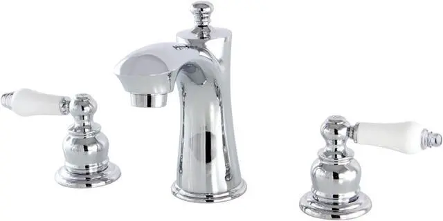 Alt view image 3 of 4 - KINGSTON BRASS KB7961PL 8" Widespread Bathroom Faucet, Chrome