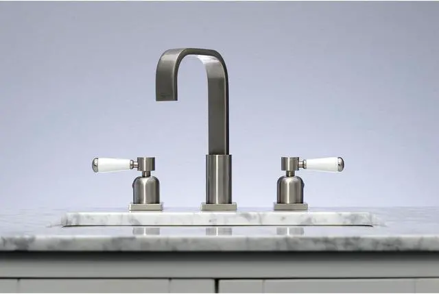 Alt view image 5 of 6 - Fauceture FSC8968DPL 8 in. Widespread Bathroom Faucet, Brushed Nickel
