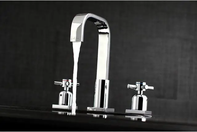 Alt view image 3 of 6 - Fauceture FSC8961DX 8 in. Widespread Bathroom Faucet, Polished Chrome