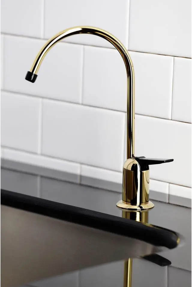 Alt view image 11 of 11 - Kingston Brass K6192 Americana Single-Handle Water Filtration Faucet, Polished Brass