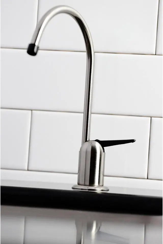 Alt view image 11 of 12 - Kingston Brass K6194 Americana Single-Handle Water Filtration Faucet, Brushed Black Stainless Steel