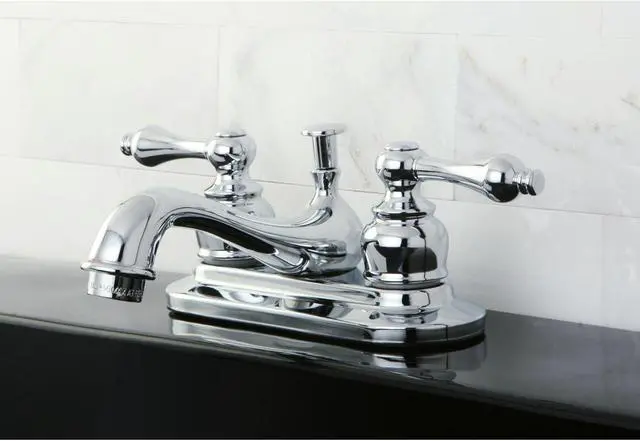 Alt view image 5 of 5 - Kingston Brass KB601AL Lavatory , Faucet, Polished Chrome