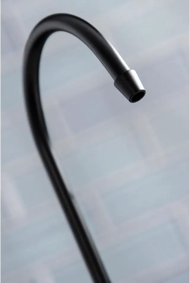 Alt view image 10 of 12 - Kingston Brass KS3190NFL NuWave French Single Handle Water Filtration Faucet, Matte Black