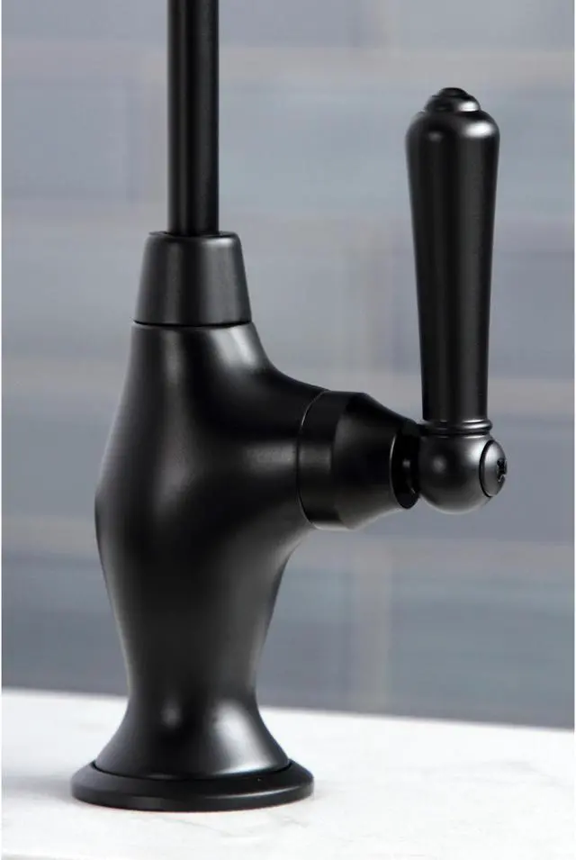 Alt view image 11 of 12 - Kingston Brass KS3190NML Magellan Single Handle Water Filtration Faucet, Matte Black
