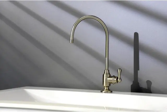 Alt view image 8 of 11 - Kingston Brass KS5193AL Traditional Royale Single-Handle Water Filtration Faucet - Vintage Brass