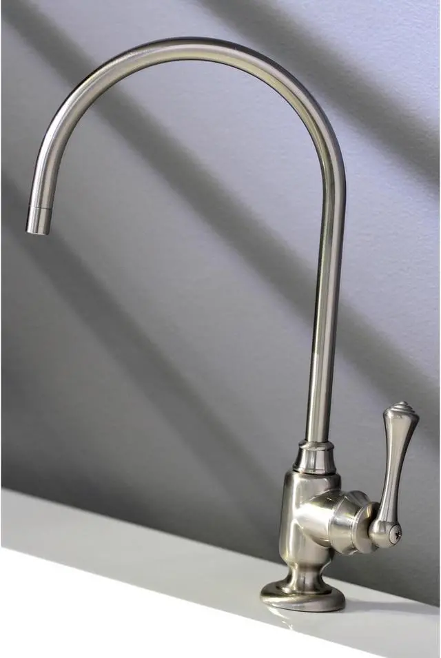 Alt view image 10 of 11 - Kingston Brass KS5198BL Traditional Vintage Single-Handle Water Filtration Faucet - Brushed Nickel