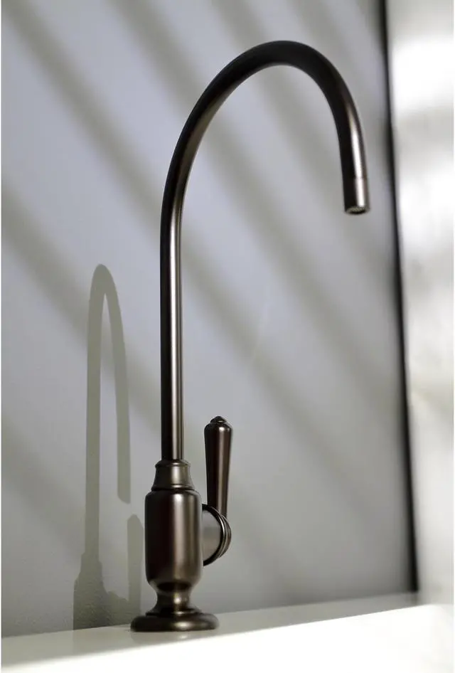 Alt view image 9 of 11 - Kingston Brass KS5195NML Traditional Magellan Single-Handle Water Filtration Faucet - Oil Rubbed Bronze