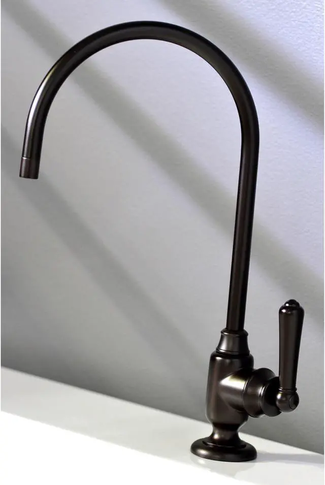 Alt view image 10 of 11 - Kingston Brass KS5195NML Traditional Magellan Single-Handle Water Filtration Faucet - Oil Rubbed Bronze