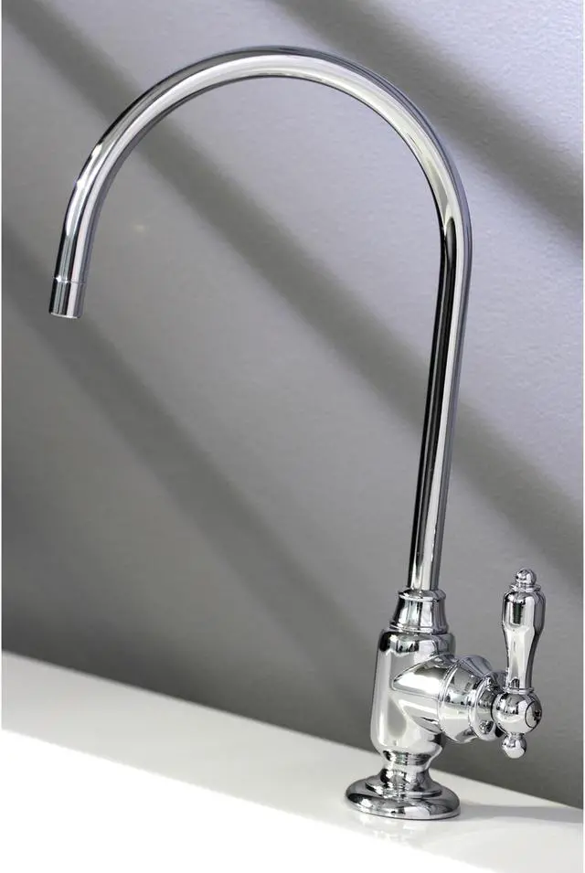 Alt view image 9 of 10 - Kingston Brass KS5191TAL Traditional Tudor Single-Handle Water Filtration Faucet - Polished Chrome