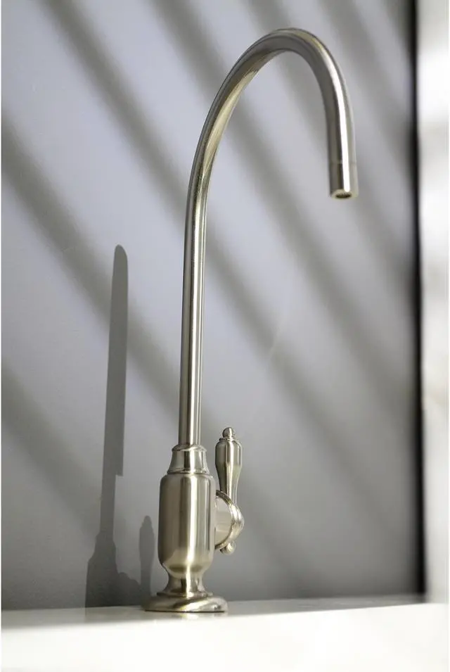 Alt view image 14 of 16 - Kingston Brass KS5198TAL Traditional Tudor Single-Handle Water Filtration Faucet - Brushed Nickel