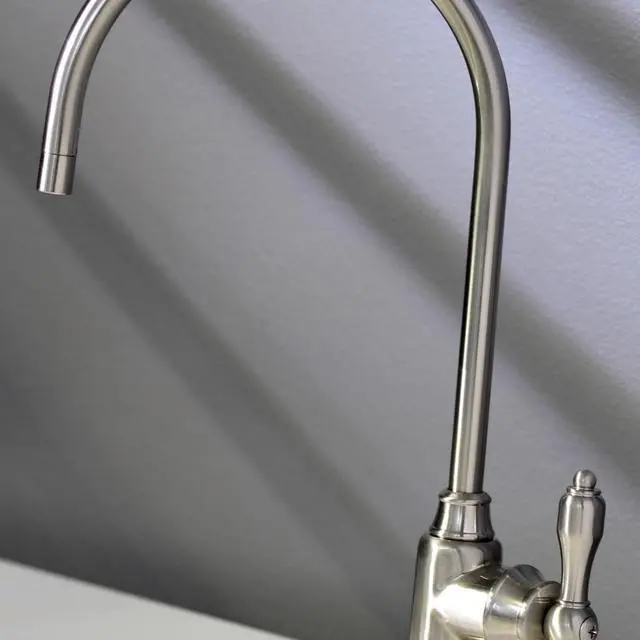 Alt view image 15 of 16 - Kingston Brass KS5198TAL Traditional Tudor Single-Handle Water Filtration Faucet - Brushed Nickel