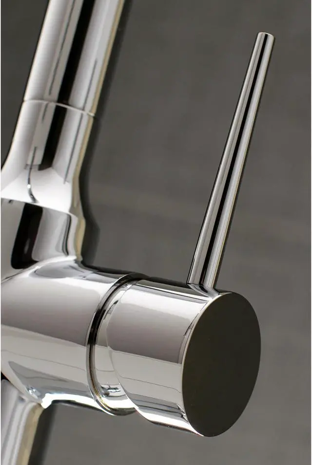 Alt view image 9 of 12 - Gourmetier LS2721NYL Single-Handle Pull-Down Kitchen Faucet, Polished Chrome