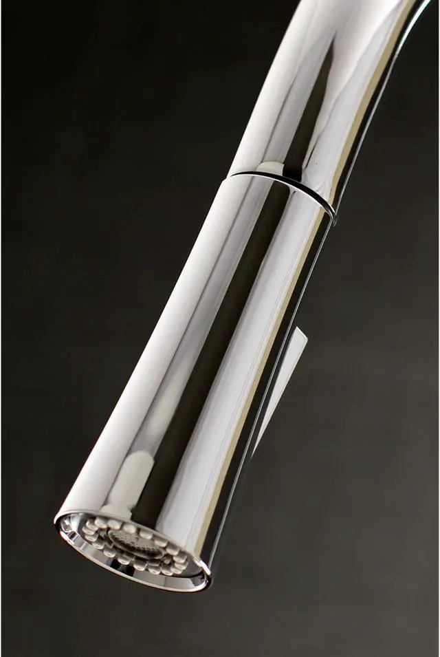 Alt view image 10 of 12 - Gourmetier LS2721NYL Single-Handle Pull-Down Kitchen Faucet, Polished Chrome