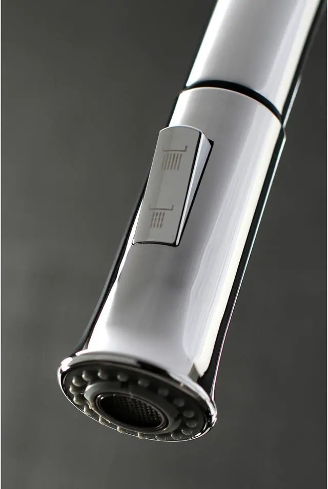 Alt view image 11 of 12 - Gourmetier LS8681CTL Continental Single-Handle Pull-Down Kitchen Faucet, Polished Chrome