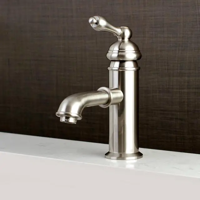 Alt view image 6 of 7 - Kingston Brass KS7418ACL Single Handle Lavatory Faucet, Satin Nickel