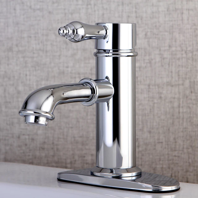 Alt view image 6 of 6 - Kingston Brass KS7411AL Paris Single-Handle Bathroom Faucet, Polished Chrome