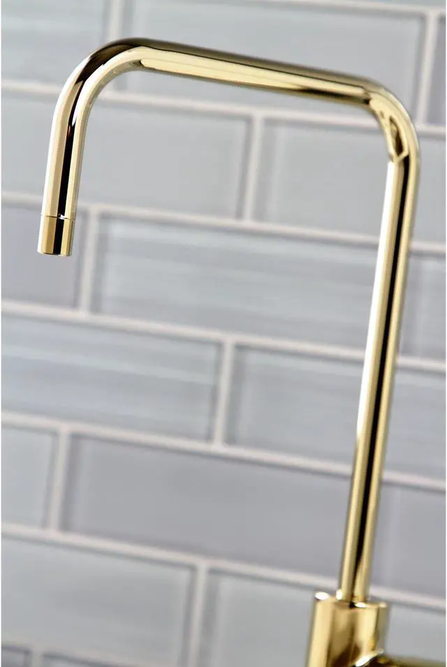 Alt view image 9 of 11 - Kingston Brass KS6192CTL Continental Single-Handle Water Filtration Faucet, Polished Brass