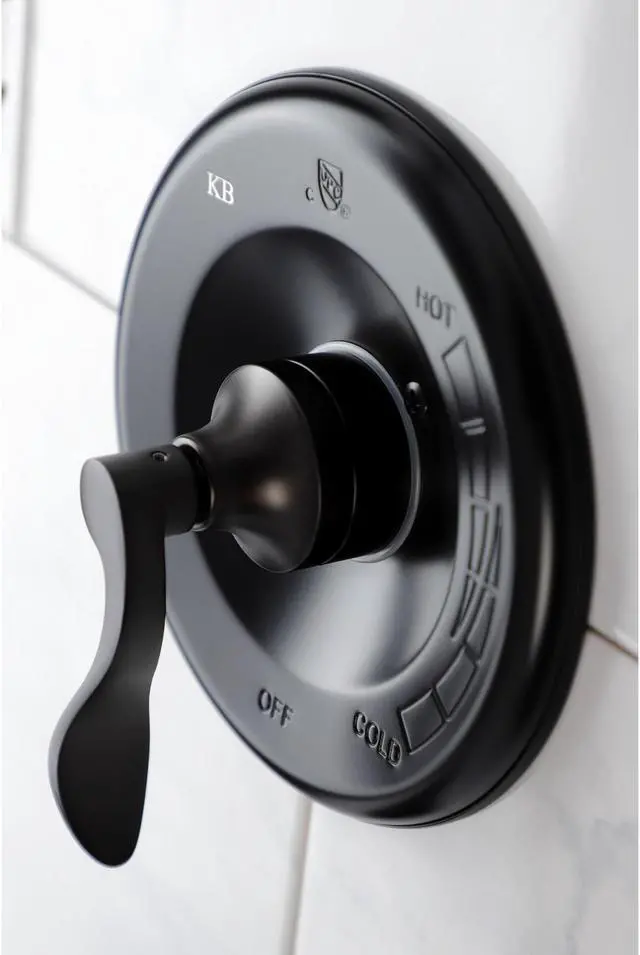 Alt view image 11 of 12 - Kingston Brass KB8635DFL Tub and Shower Faucet, Oil Rubbed Bronze