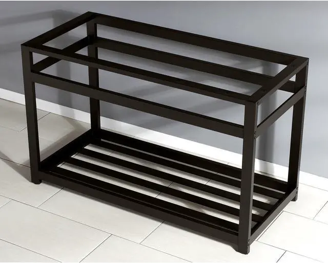 Alt view image 4 of 4 - Fauceture VSP4922A5 49-Inch x 22-Inch Console Sink Base, Oil Rubbed Bronze