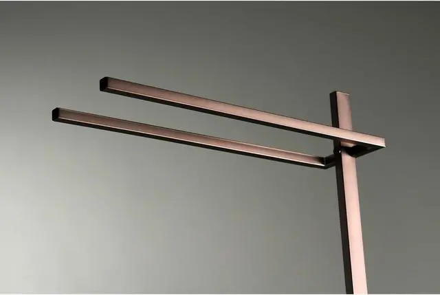 Alt view image 17 of 18 - Kingston Brass SCC8605 Modern Edenscape Pedestal Dual Towel Rack - Oil Rubbed Bronze