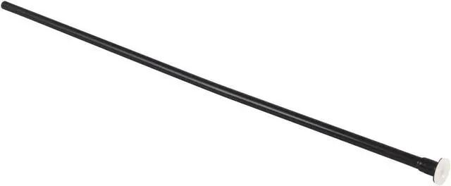 Alt view image 2 of 2 - SHOWERSCAPE CF38200MB Complement 20" X 3/8" Diameter Flat Closet Supply, Black
