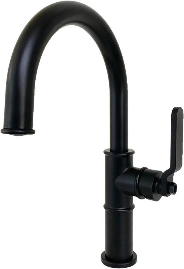 Alt view image 2 of 2 - KINGSTON BRASS KS2230KL KS2230KL Whitaker Single-Handle Bathroom Faucet W/ Push