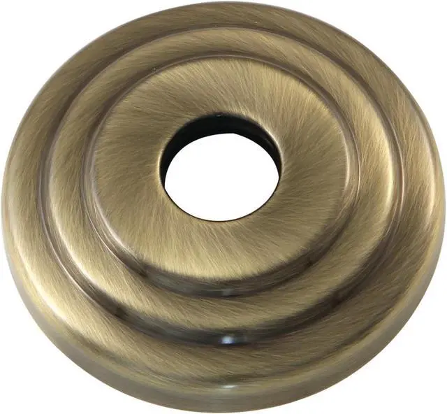 Alt view image 3 of 3 - KINGSTON BRASS FLCLASSIC3 FLCLASSIC3 3/4" Decor Escutcheon, Antique Brass