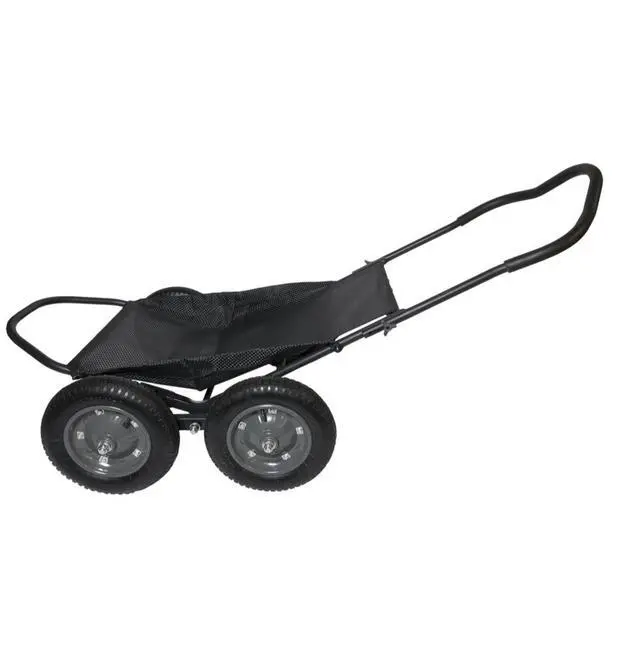 Alt view image 8 of 15 - Hawk Crawler 500 Lb. Capacity Foldable Multi Use Deer Game Recovery Cart, Black