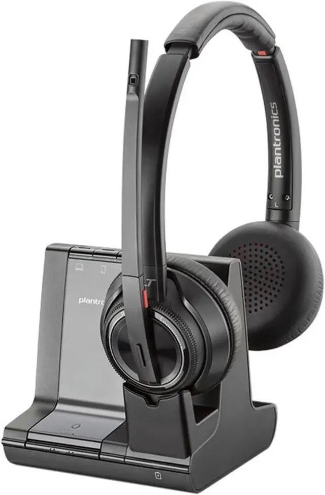 Alt view image 7 of 7 - Plantronics Savi 8200 Series Wireless Dect Headset System