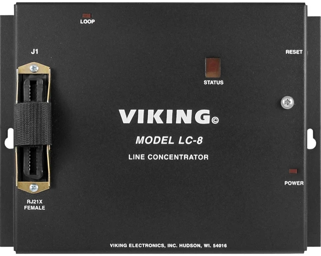 Alt view image 4 of 4 - LC-8 VIKING ELECTRONICS VIKING LINE CONCNTRAT F/8PHONS
