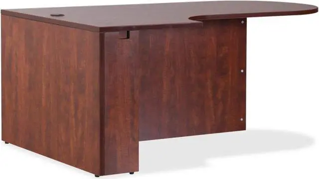 Alt view image 4 of 5 - Lorell Left Pennisula 41"x71"x29-1/2" Cherry 59553