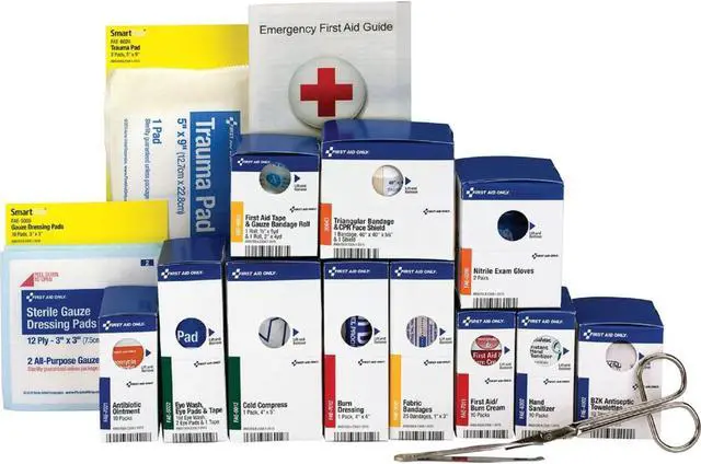 Alt view image 9 of 10 - First Aid Only Kit,Refill,Sc Ansia 90582