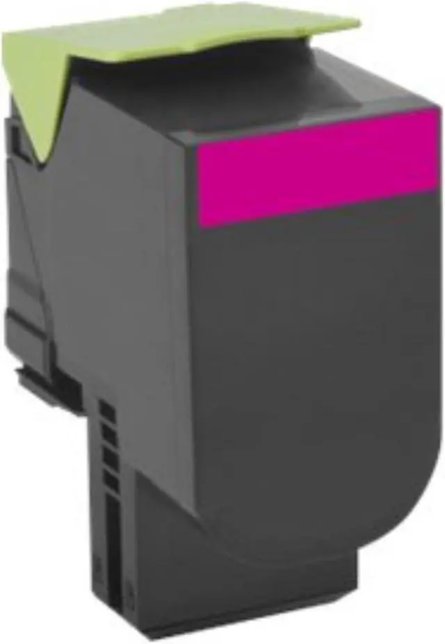 Alt view image 8 of 12 - Lexmark (701M) Magenta Return Program Toner Cartridge (1 000 Yield) 70C10M0