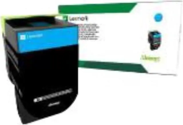 Alt view image 13 of 13 - Lexmark 71B10C0 Cyan Toner Cartridge