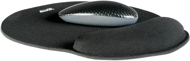Alt view image 4 of 7 - Mouse Pad Pro Memory Foam Mouse Pad - Black (30203)