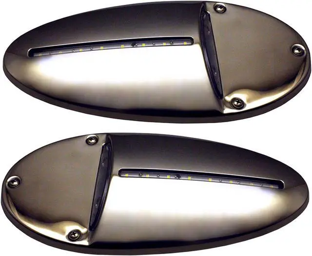 Alt view image 4 of 4 - INNOVATIVE LIGHTING LED  DOCKING LIGHT - MIRRORED