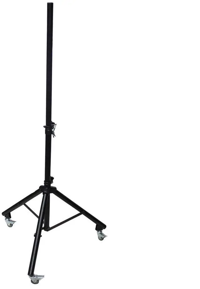 Alt view image 2 of 7 - ProX X-SW15 Adjustable Speaker Lighting Tripod Stand with Casters