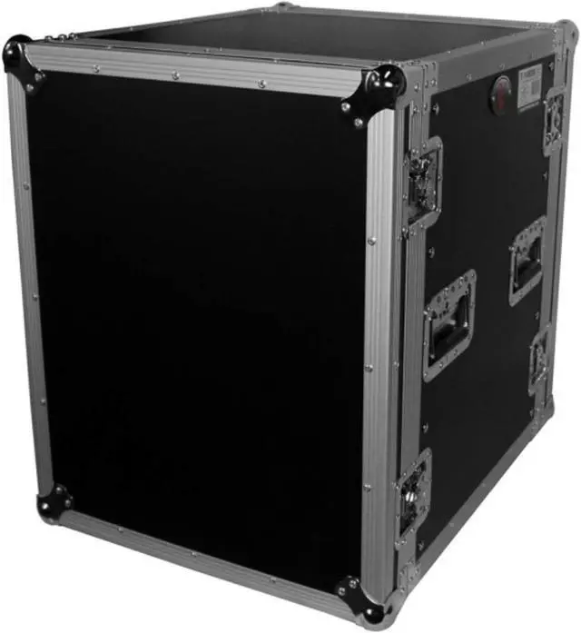 Alt view image 8 of 14 - ProX T-14RSS 14U Space Amp Rack Mount ATA Flight Case 19 In Depth W/Casters