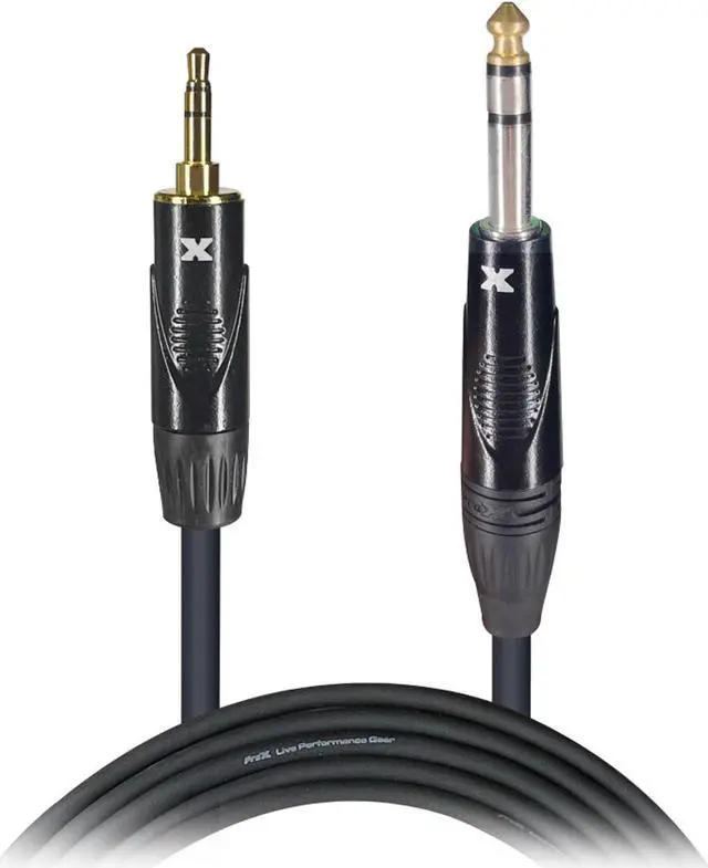 Alt view image 2 of 3 - ProX XC-MS05 | 5\' 1/4 TRS to 1/8 TRS