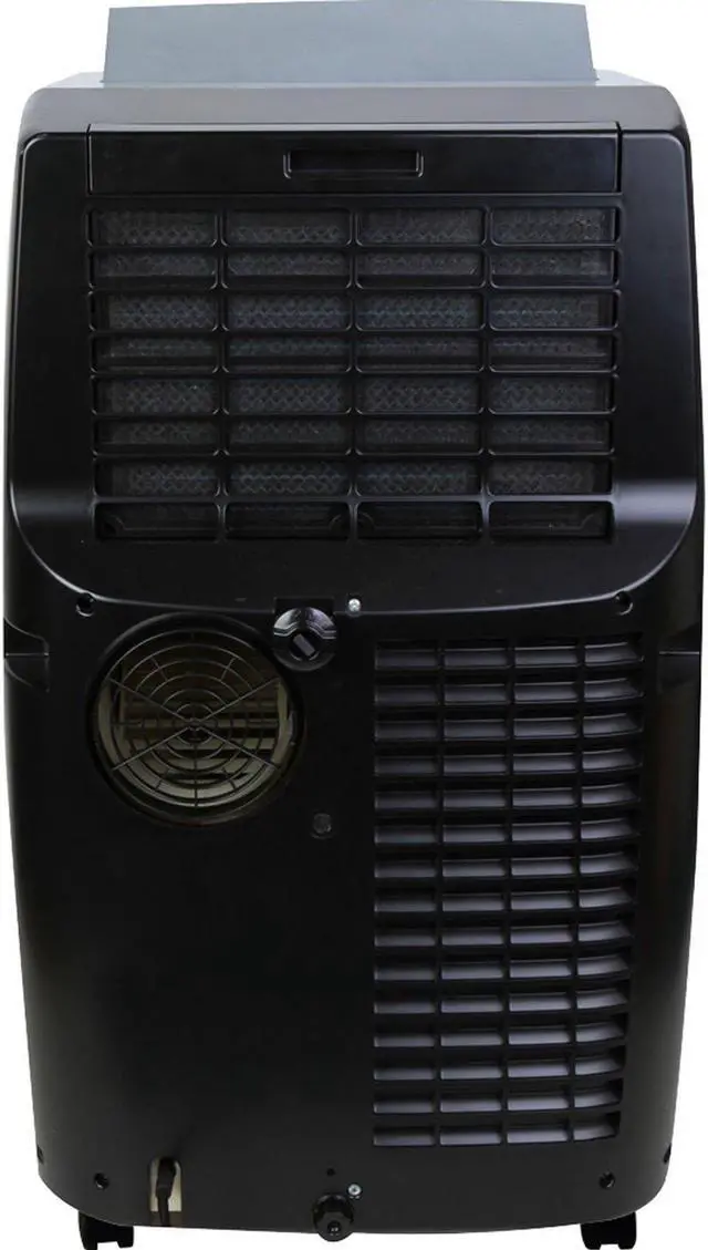 Alt view image 3 of 8 - Honeywell MN10CES Portable Air Conditioner, 10,000 BTU Cooling, LED Display, Single Hose (Black-Silver)
