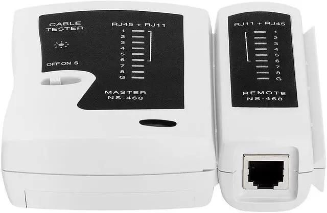 Alt view image 9 of 11 - Multi-functional LED Network Cable Tester for BNC, RJ11, RJ12 and RJ45