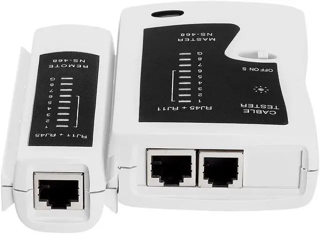 Alt view image 10 of 11 - Multi-functional LED Network Cable Tester for BNC, RJ11, RJ12 and RJ45