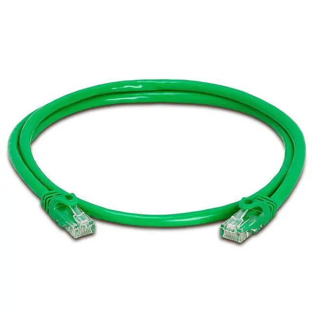 Alt view image 2 of 2 - CMPLE 901-N Cat6 500MHz UTP Ethernet LAN Network Cable - 3 ft. - Green