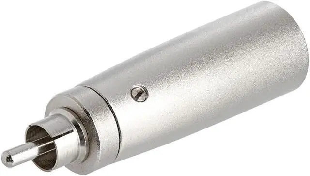 Alt view image 3 of 4 - Cmple - 3P XLR Plug to RCA Plug Adapter