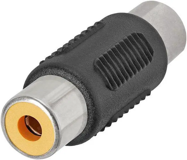 Alt view image 3 of 4 - Cmple - RGB RCA Coupler Video Audio 1-RCA Component