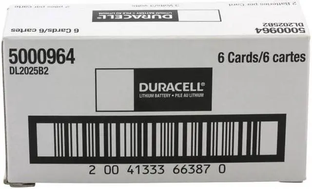 Alt view image 3 of 17 - Lithium Coin Batteries 2025 2/Pack DURDL2025B2PK